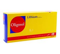 Oligosol Lithium Solution Buvable Ampoules 28x2ml