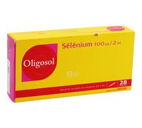 Oligosol Sélénium Solution Buvable Ampoules 28x2ml