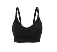 Oliked Soutien-Gorge de maternité sans Couture pour Femmes (Lot de 2-4) (Black, L)