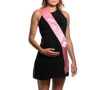 OLILLY Echarpe C'est une Fille pour Baby Shower (Rose)