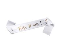 OLILLY - Echarpe pour 70 Ans - Miss 70 ans - A porter ou à Offrir le Jour J (70 ans)