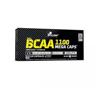 Olimp Complément BCAA Mega Caps 1100 2:1:1 + Vitamine B6 – 120 gélules