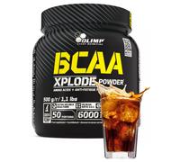 Olimp BCAA Xplode Powder Cola 500 g - BCAA 2:1:1 + Vitamine B6