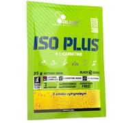 Olimp Iso Plus Isotonic avec L-carnitine en poudre, Citron - 35 g