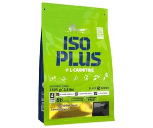 Olimp Iso Plus Isotonique avec L-carnitine en poudre, citron, 1505 g