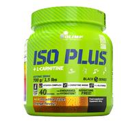 Olimp Iso Plus Isotonique avec L-carnitine en poudre, orange, 700 g