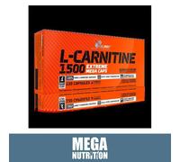 Olimp L-CARNITINE 1500 Extrême Mega Capuchons 120 Capsules Alcar Acides Aminés