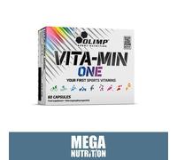 Olimp nutrition Vita-Min Un, Minéraux Complexe Biotine Ginseng Vitamine B12 60