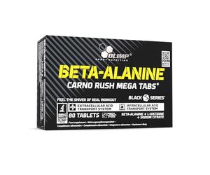 Olimp Sport Nutrition Beta Alanine Carno Rush Mega Tabs Mélange de Protéine 80 Comprimes