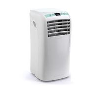 Olimpia Splendid-01921 Dolceclima Compact 10P- Climatiseur portable 3-en-1: Refroidissement,Ventilation,Déshumidification,10 000 Btu/H, 2,64 Kw,Gaz R290,Timer 24h,blanc