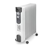 Splendide Caldorad11 Radiateur À Huile 2500 Watt 3 Intensités + Éco Blanc