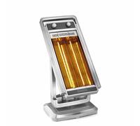 Olimpia Splendid SOLARIA CARBON 99610 Chauffage halogène 1100W Oscillant Argent