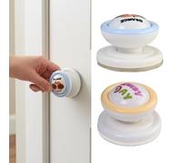 Olinner 2 Pièces Poignee Meuble à Ventouse Poignée de Placard Poignée Porte Coulissante Poignee Tiroir pour Armoires de Cuisine, Portes Coulissantes, Porte de Balcon, Porte en Verre, Fenêtre