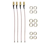 Olinner 4 Câbles Antenne IPEX/U.FL vers SMA Femelle, 0-6GHz RG178