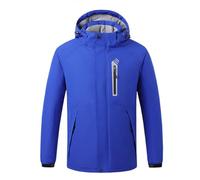 OLIns Homme Veste chauffante 3 niveaux de Chauffage M - 5XL(Blue,5XL)