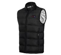 OLIns Hommes Gilet Chauffant Electrique Matériau Super Chaud 3 Réglages de Température Veste Chauffante M-5XL(Black,5XL)