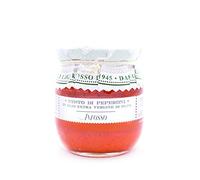 Olio Anfosso Pesto aux Poivrons Rouge en Huile d'Olive Vierge Extra 180 g