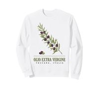 Olio Extra Vergine Toscana, Italia Huile d'olive Branche Art Sweatshirt