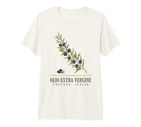 Olio Extra Vergine Toscana, Italia Huile d'olive Branche Art T-Shirt Haut de Gamme
