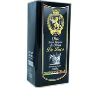 Olio Extravergine Di Oliva Evo 100% Italiano Monocoltura Carolea Estratto a Freddo Made In Calabria De Luca L'eccellenza Italiana Che Fa Sognare Il Mondo (5 litri)