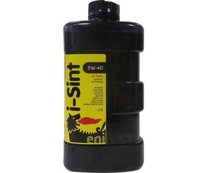Olio I-Sint 1L Synthétique 5W40 Lubrifiant Pour Moteurs Diesel Benzine ENI