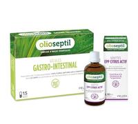 OLIOSEPTIL Duo Gastro Protect, Gélules Gastro-Intestinal + EPP Citrus | Extrait de Pépins de Pamplemousse en Gouttes + Plantes Origine 100% Naturelle, aide à soutenir les défenses naturelles