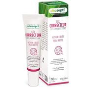OLIOSEPTIL - Gel Correcteur Anti-Imperfections - Atténue les imperfections, boutons, points noirs - Peau nette - Association d'huiles essentielles, Trikenol plus, Hinoline et Zinc PCA - Tube 10ml