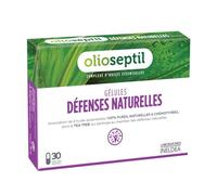 OLIOSEPTIL - Gélules Défenses Naturelles - Association de 6 Huiles Essentielles Pures et Chémotypées en Gélules Végétales L-Vcaps® - Dès 15 Ans - Stimule les Défense Naturelles - 30 Gélules