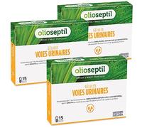 OLIOSEPTIL - Gélules Voies Urinaires - Assainit le système urinaire et favorise l'élimination rénale de l'eau - Complexe 7 Huiles Essentielles Pures et Chémotypées en Gélules Végétales - Lot de 2
