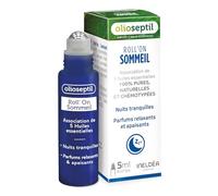 OLIOSEPTIL - Roll'On Sommeil - Favorise un sommeil de qualité - Association de 5 Huiles essentielles 100% Pures & Naturelles - Vegan - Lavande & Camomille - 5ml