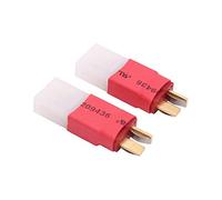 OliRC 2 pièces Deans Style T-Plug Mâle à Big Tamiya Femelle Adaptateur Connecteur (C129-2)