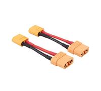OliRC 2pcs mâle XT60 à Femelle XT90 Adaptateur connecteur avec câble 14awg 5cm (C98-2)