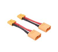 OliRC 2pcs mâle XT90 à Femelle XT60 Adaptateur connecteur avec câble 14awg 5cm (C96-2)