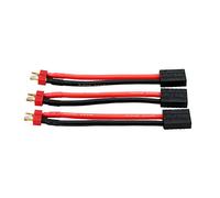 OliRC 3pcs Traxxas Style Femelle à Deans Connecteur Mâle De Style T-Plug avec Fil 12awg 10cm (C68-3)