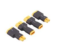 OliRC 4 pièces XT30 XT-30 à XT60 XT-60 mâle Femelle Adaptateur connecteur RC (C83-4)