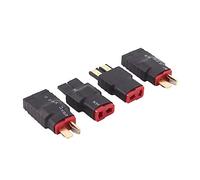 OliRC 4pcs Traxxas TRX à T-Plug Deans Style Mâle Femelle Adaptateur De Connecteur RC (C81-4)