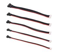 OliRC 5pcs JST-XH 2/3/4/5/6S 20cm 22awg Lipo Balance de Fil Extension Silicone Câble Conduire pour RC Batterie Chargeur(C137-5)
