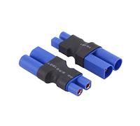 OliRC C107-2 Lot de 2 adaptateurs EC5 mâle vers Femelle EC3