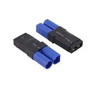 OliRC C111-2 Lot de 2 adaptateurs de connecteur TRX mâle EC5 vers femelle
