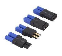 OliRC Lot de 4 adaptateurs de connecteur de batterie RC pour TRX vers EC5 Style mâle femelle (C177-4)