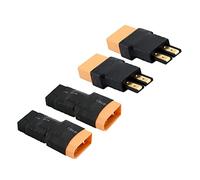 OliRC Lot de 4 adaptateurs de connecteur RC Traxxas TRX vers XT90 mâle femelle (C166-4)