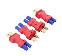 OliRC Lot de 4 connecteurs sans fils : EC2 femelle vers mâle T-Plug Adaptateur style Deans (C35-4)