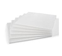 OlitAir Lot de 8 filtres remplaçables pour MERV 13 16 x 25 x 1