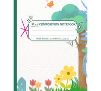 Oliv Wide Rulde Composition Notebook: Motivational Student Notebook | Inspiring Quote by Nelson Mandela | Perfect for High School, College, and Lifelong Learners