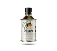 OLIVA SÍ - Huile d'olive extra vierge aromatisée au curcuma et au poivre, boîte de 250 ml | Huile d'olive extra vierge de qualité supérieure pour salades, légumes, poulet et sauces