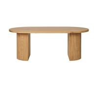Oliva - table basse - effet bois - 120 cm - Bois