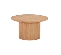 Oliva - table basse ronde - bois - 80 cm - Bois