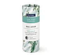 OLIVAL Natural Deo Stick Tea Tree | 40 g | Suitable for sensitive Skin | NATURAL Cosmetics | Free of aluminum salts | NATRUE certified