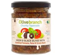 Olive Branch Olive Tapenade with Sundried Tomato, Feta & Gr asil 180g