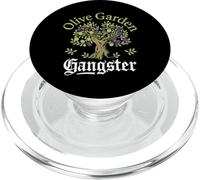 Olive Garden Gangster Funny Olive Tree Graphic PopSockets PopGrip pour MagSafe